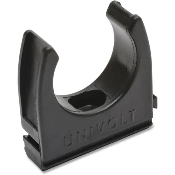 Univolt pipe clamp 32 snap-on black