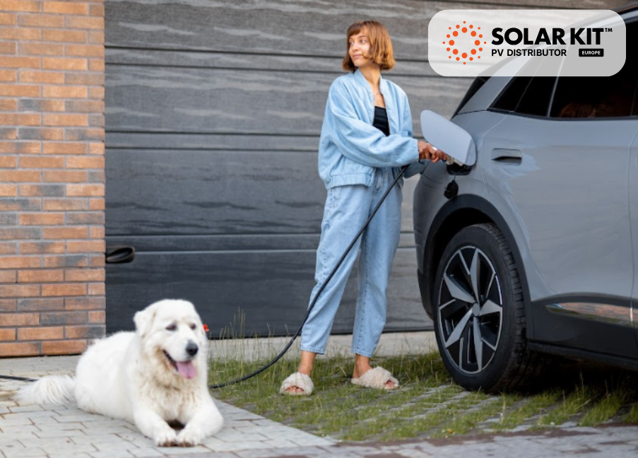 Nabíjení elektromobilu doma? Na co si dát pozor! - SOLARKIT B2B Webshop