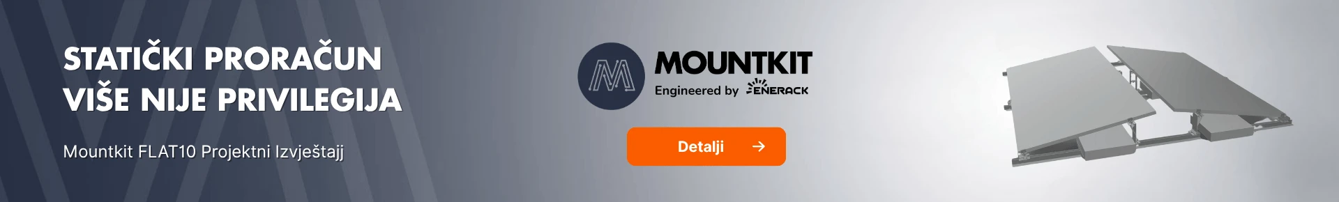 Flat roof mounting system