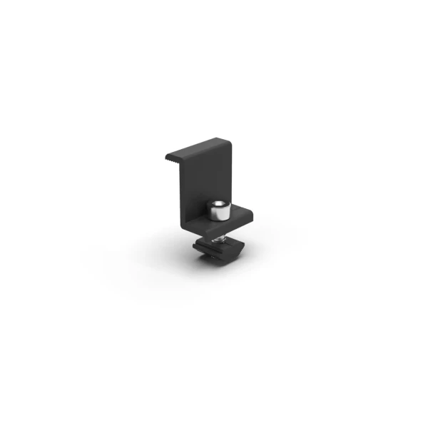 Enerack End Clamp 30mm Black