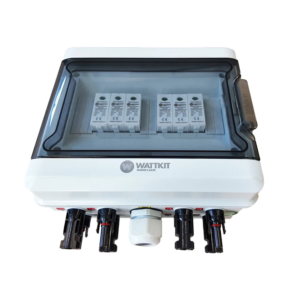 Wattkit Pre-Assembled DC Box 2String T2