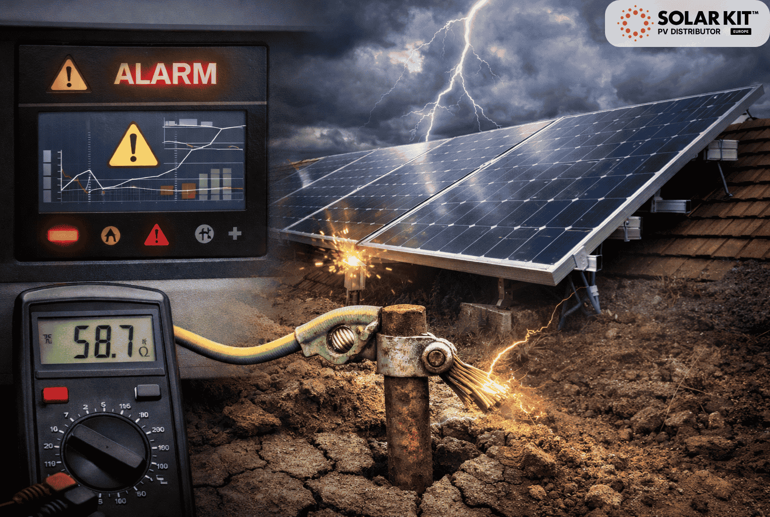 Signs of faulty grounding based on solar inverter logs - SOLARKIT B2B ...