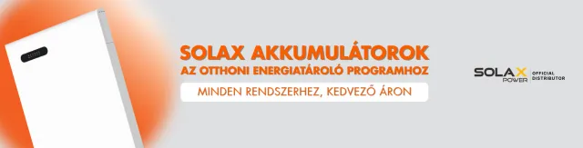 SolaX energiatárolók