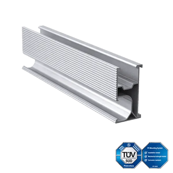 ERK mounting rails 2,3m side mounted