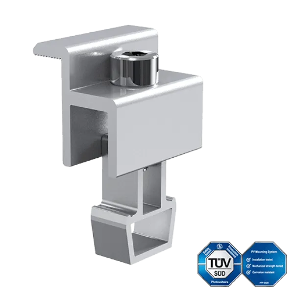 MountKit by ERK end-clamp 30-40mm silver