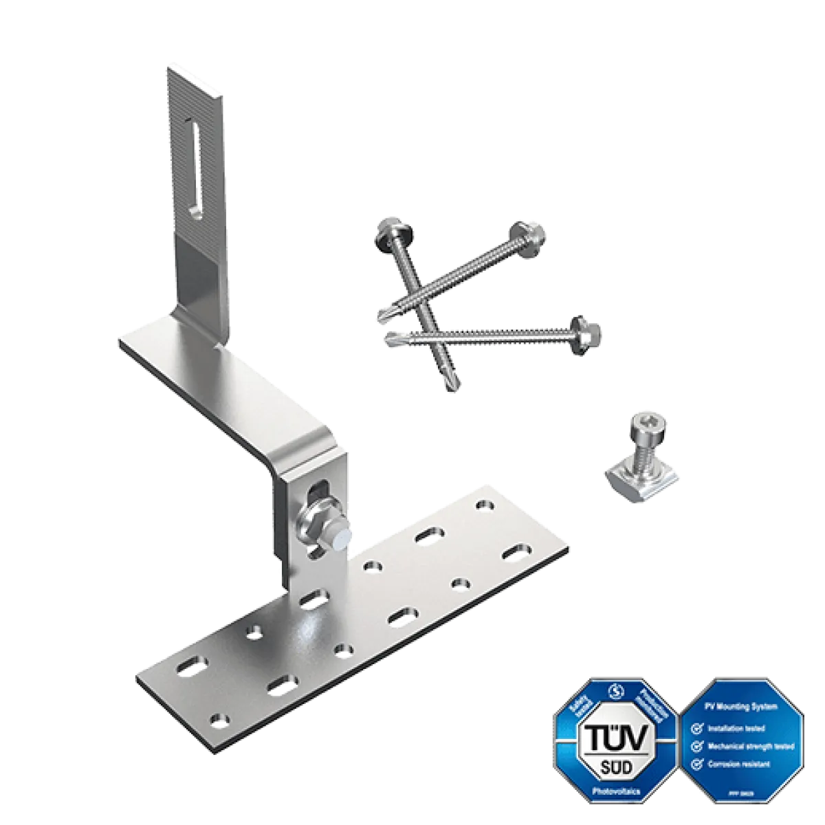 MountKit by ERK adjustable tile roof hook T07 - side mounted