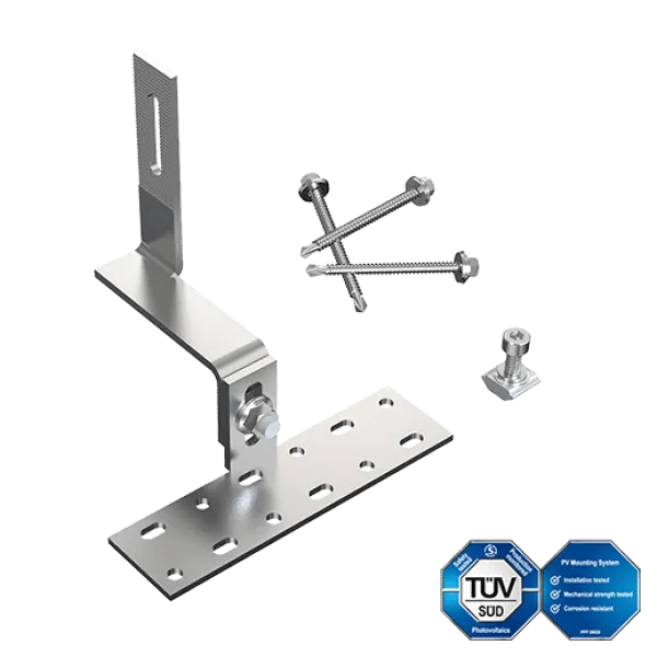 MountKit by ERK adjustable tile roof hook T07 - side mounted