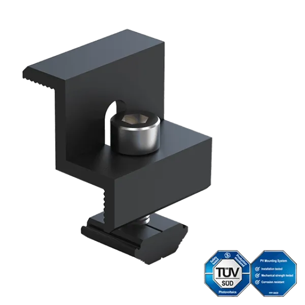 Endclamp, 35mm Black