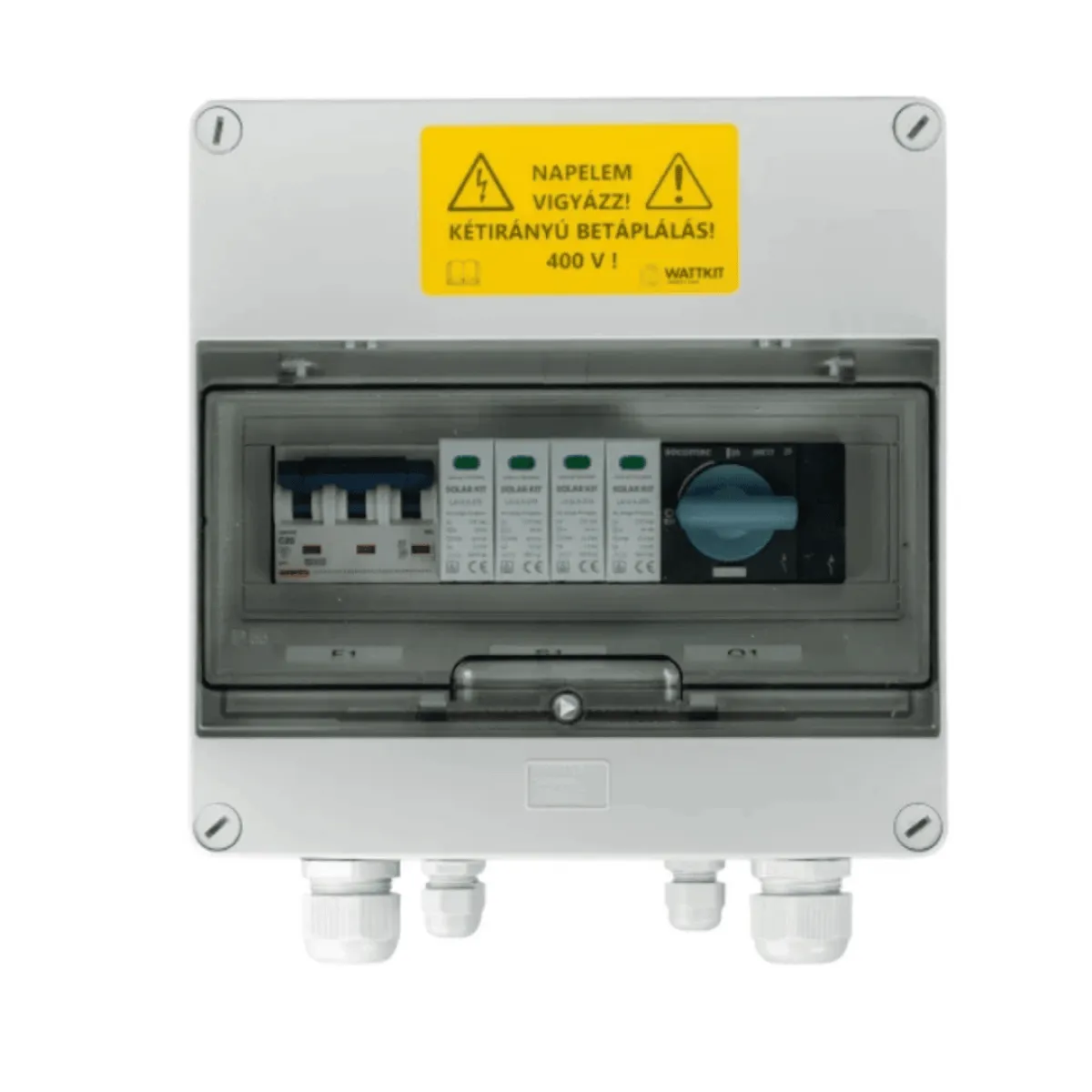 WattKit Pre-assambled AC box 6A-T1T2