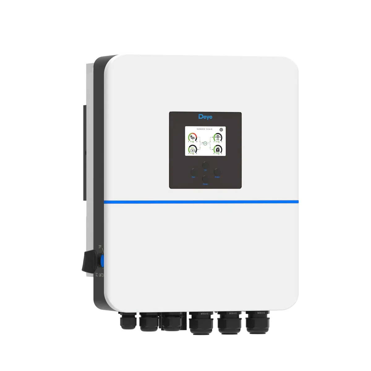 Deye 10kW SUN-10K-SG01HP3-EU-DM2 Hybrid HV 3 phase inverter