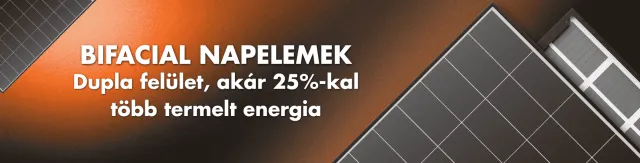 Kétoldalas, bifacial napelemek