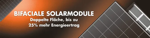 Bifacial solar panels