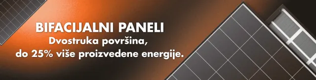 Bifacial solar panels