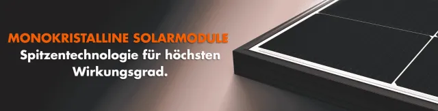 Monocrystalline solar panels