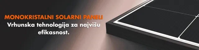 Monocrystalline solar panels