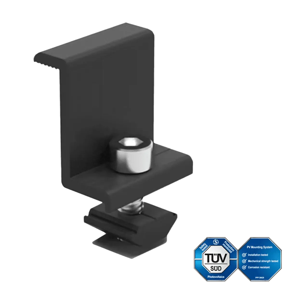 Enerack végleszorító 30mm fekete