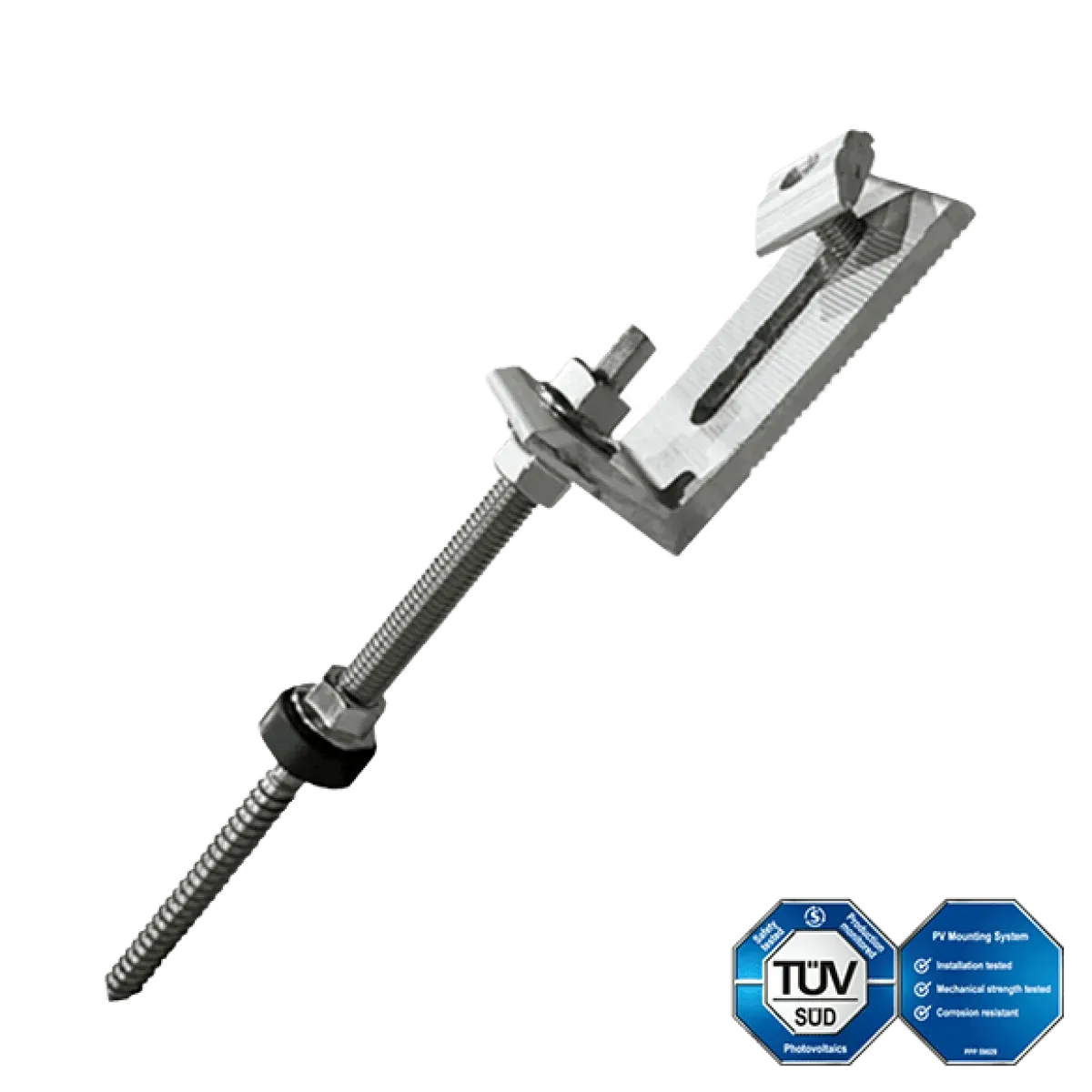 Enerack ászok csavar 10x200 + adapter sínhez