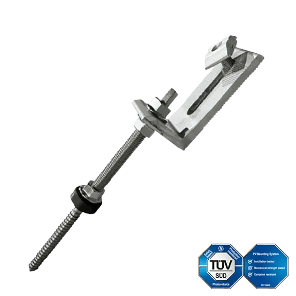 Enerack ászok csavar 10x200 + adapter sínhez