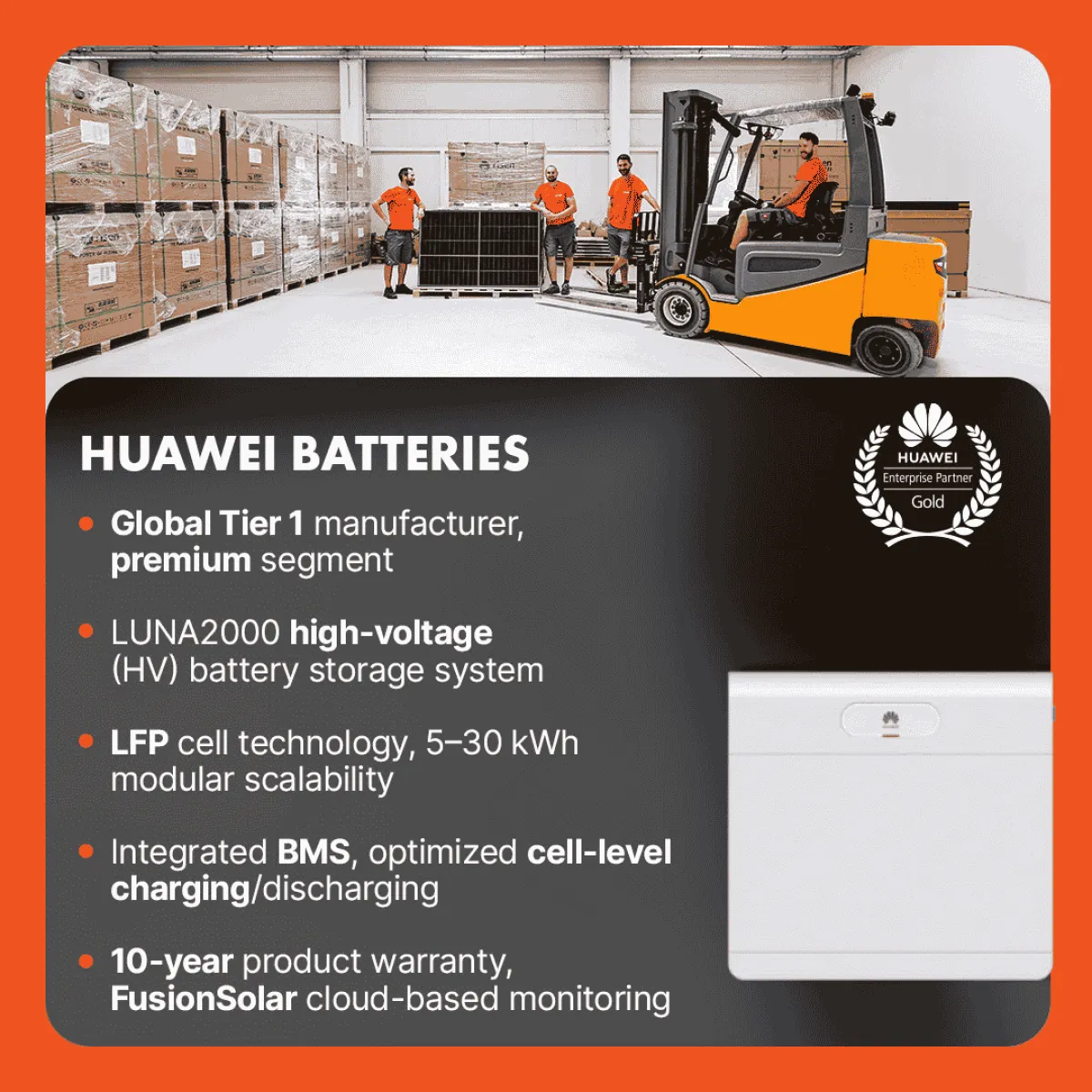 Huawei 8kW SUN2000-8K-LC0 Hybrid 3 phase inverter