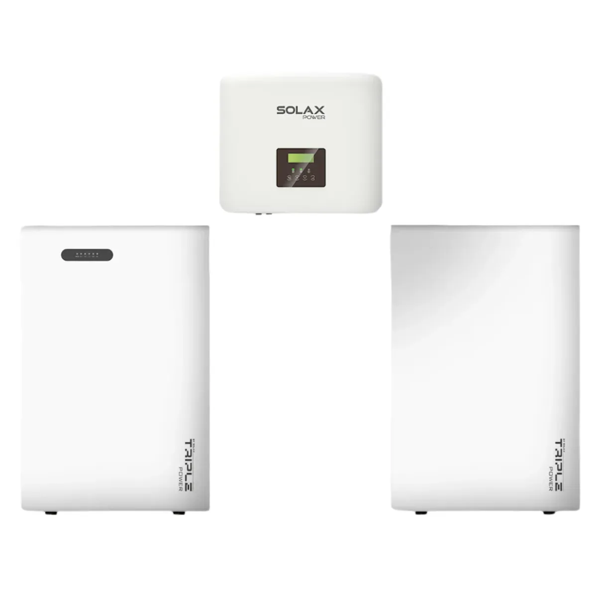 SolaX X1 Hybrid 5kW HV 1 fázisú + 11,6kWh HV Master+Slave ESS csomag