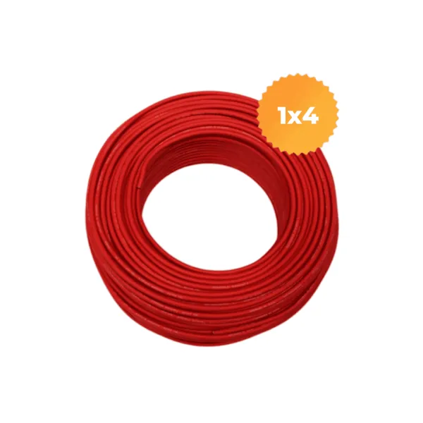WattKit DC cable 4mm2 red