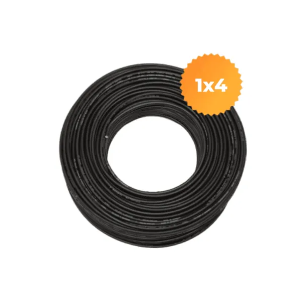 WattKit DC cable 4mm2 black