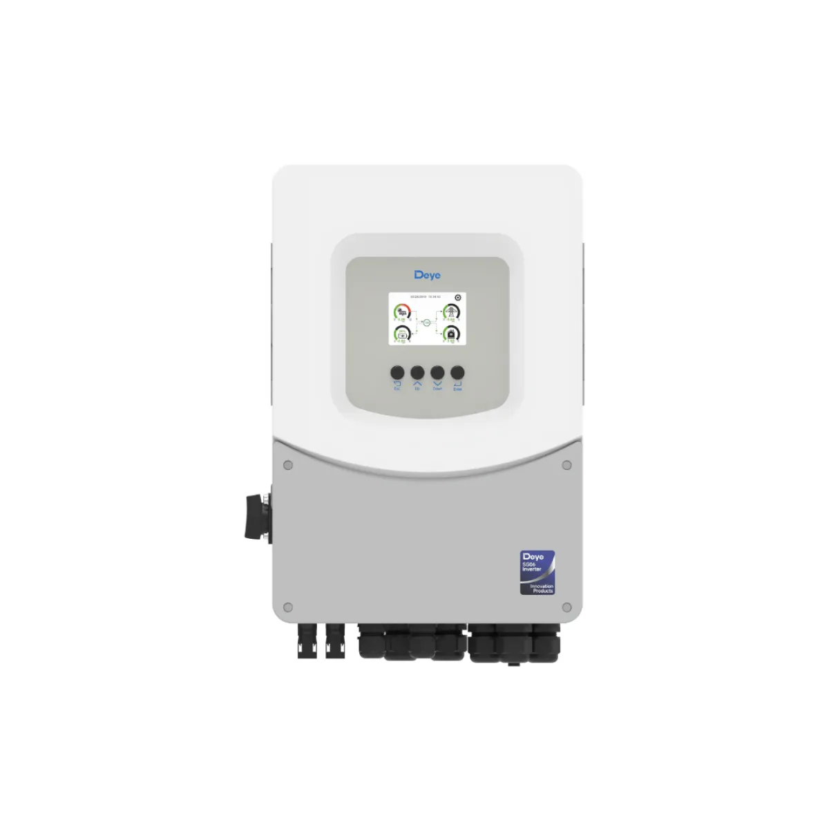 Deye 6kW SUN-6K-SG06LP1-EU-BM2 Hybrid LV 1 fázisú inverter