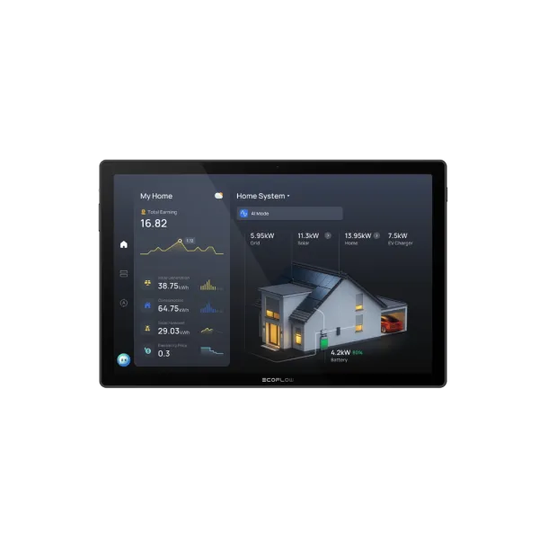 EcoFlow PowerInsight 2 11 colos érintőkijelzős energiamonitor