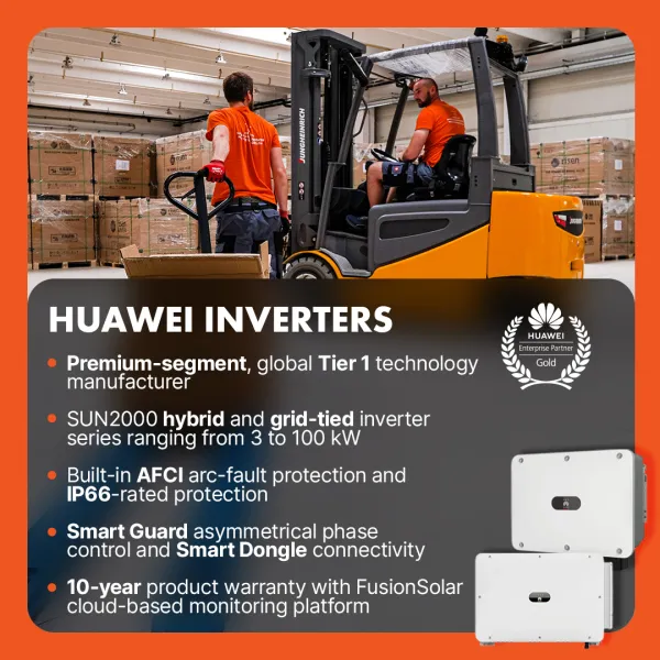 Huawei SUN2000-150K-MG0 150kW 3 phase On-grid inverter